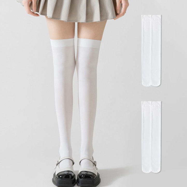 Ladys Classic Uniform Style Over-Knee School Socks